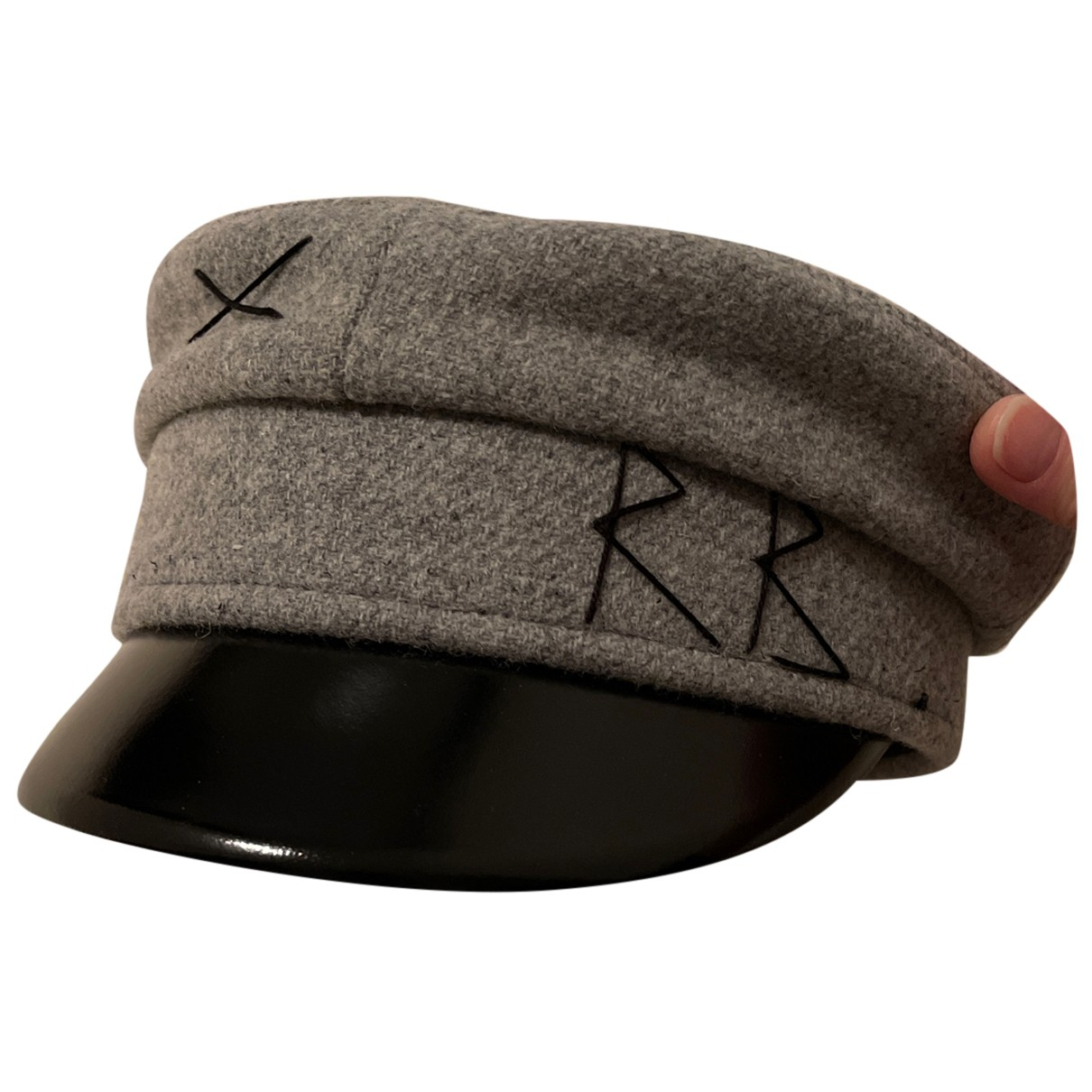 Wool hat Ruslan Baginskiy Grey size S 